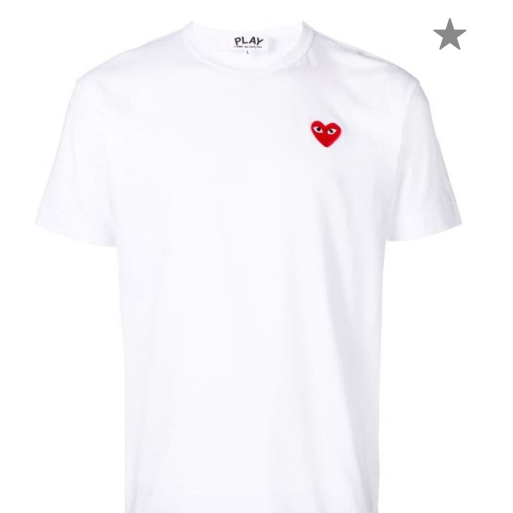 Comme Des Garçons Play heart logo T-shirt